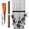 A: 2 Pack - Black (Store 30 rods)