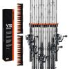B: 2 Pack - Black Upgraded (Heavy Rod Combo  Store 30 rods)