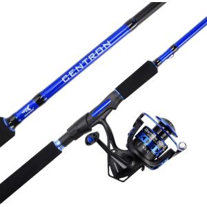 imageKastKing Centron Fishing Rod and Reel Combo Spinning ampamp Baitcasting Combos IM6 Graphite 2Pc Blanks Stainless Steel Guides with Ceramic Rings Contoured EVA Handles ampamp Fighting ButtSpin8 H 5000 Reel