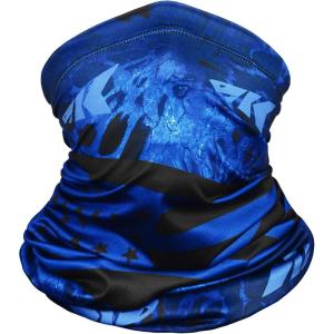 imageKastKing Sol Armis Neck Gaiter  UPF 50 Face Mask  UV Sun Protection Mask for Men ampamp Women Fishing HikingH Blue Patriot Size 19x95