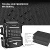 imageKastKing Bait Boss Fishing Tackle Backpack with Rod Holders4 Tackle BoxesRain Cover4543L Large Storage for Fishing GearA Black