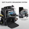 imageKastKing Bait Boss Fishing Tackle Backpack with Rod Holders4 Tackle BoxesRain Cover4543L Large Storage for Fishing GearA Black