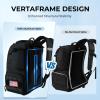 imageKastKing Bait Boss Fishing Tackle Backpack with Rod Holders4 Tackle BoxesRain Cover4543L Large Storage for Fishing GearE Black Aluminum Back Support System