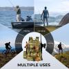 imageKastKing BaitSpace 50L Fishing Tackle Backpack with Removable Bait Binder2 Rod Holders Storage Fishing Gear and EquipmentF Khaki Camowithout Tackle Box