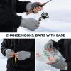 imageKastKing Bully Wooly Fingerless Wool Fishing Gloves Cold Weather Warm Glove for Ice Fishing Winter Gloves for Women ampamp MenGray