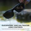 imageKastKing Dugan Polarized Sport Sunglasses for Men and Women Ideal for Driving Fishing Cycling Running UV ProtectionFrame BlackLens Smoke