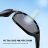 imageKastKing Dugan Polarized Sport Sunglasses for Men and Women Ideal for Driving Fishing Cycling Running UV ProtectionFrame BlackLens Smoke