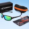 imageKastKing Dugan Polarized Sport Sunglasses for Men and Women Ideal for Driving Fishing Cycling Running UV ProtectionFrameblack Lens Brown  Green Mirror