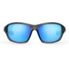 imageKastKing Dugan Polarized Sport Sunglasses for Men and Women Ideal for Driving Fishing Cycling Running UV ProtectionFramegloss Smoke CrystalLens Smoke  Ice  Ice Blue Mirror