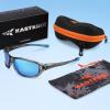 imageKastKing Dugan Polarized Sport Sunglasses for Men and Women Ideal for Driving Fishing Cycling Running UV ProtectionFramegloss Smoke CrystalLens Smoke  Ice  Ice Blue Mirror