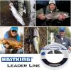 imageKastKing DuraBlend Monofilament Leader Line  Premium Saltwater Mono Leader Materials  Big Game Spool Size 120Yds110MClear