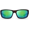 imageKastKing Ellijay Bifocal Polarized Sunglasses BiFocal x15 x20 x25 Magnifications Wrap Sport Reader SunglassesGloss Demi Frame  Brown  Chartreuse Mirror