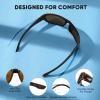 imageKastKing Ellijay Bifocal Polarized Sunglasses BiFocal x15 x20 x25 Magnifications Wrap Sport Reader SunglassesGloss Demi Frame  Brown  Chartreuse Mirror
