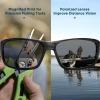 imageKastKing Ellijay Bifocal Polarized Sunglasses BiFocal x15 x20 x25 Magnifications Wrap Sport Reader SunglassesGloss Graydrift Frame  Smoke  Ocean Mirror