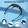 imageKastKing Ellijay Bifocal Polarized Sunglasses BiFocal x15 x20 x25 Magnifications Wrap Sport Reader SunglassesMatte Black Frame  Smoke Lens