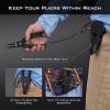 imageKastKing Fishing Pliers Fish Lip Gripper or Fish Scale Combo Saltwater Resistant Fishing Tools Fishing Gear with Rubber Handle Lanyard Line Cutter Hook Remover with Sheath Ice Fishing Gift MenI7 Split Ring Plier ComboBlack