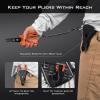 imageKastKing Fishing Pliers Fish Lip Gripper or Fish Scale Combo Saltwater Resistant Fishing Tools Fishing Gear with Rubber Handle Lanyard Line Cutter Hook Remover with Sheath Ice Fishing Gift MenG7 Split Ring Plier ComboOrange