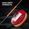 imageKastKing Hammer Alpha 9 UHMWPE Braided Fishing Line  Made in The USA Strong and Smooth Round 9Carrier Colorfast Braided Fishing Line Perfect for Most Fishing Reel and Finesse ApplicationsORANGE
