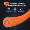 imageKastKing Hammer Alpha 9 UHMWPE Braided Fishing Line  Made in The USA Strong and Smooth Round 9Carrier Colorfast Braided Fishing Line Perfect for Most Fishing Reel and Finesse ApplicationsORANGE