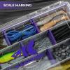 imageKastKing HyperSeal Waterproof Tackle Box  Royale Family Edition Waterproof 3600 and 3700 Tackle Trays Fishing Tackle Box Organizer with Removable Dividers37002 Pack