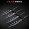 imageKastKing Interchangeable 3Blade Fillet Knife Kit Stainless Blades Ergonomic Handle Saltwater Resistant Includes CaseB4 Blades