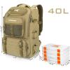 imageKastKing KarryAll Fishing Tackle Backpack with Rod Holder 4 Tackle Boxes4026L Tackle Bag Storage Fishing Gear and EquipmentB Large 40 L  Khaki