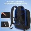 imageKastKing KarryAll Fishing Tackle Backpack with Rod Holder 4 Tackle Boxes4026L Tackle Bag Storage Fishing Gear and EquipmentD Medium 26 L  Black