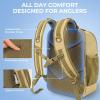 imageKastKing KarryAll Fishing Tackle Backpack with Rod Holder 4 Tackle Boxes4026L Tackle Bag Storage Fishing Gear and EquipmentE Medium 26 L  Khaki