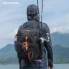 imageKastKing KarryAll KastMate Fishing Tackle BackpackWaterResistant Tackle Bag With 2 Rod HoldersFishing Gear and Equipment With Large Gear StorageBlackA Black