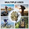 imageKastKing KarryAll KastMate Fishing Tackle BackpackWaterResistant Tackle Bag With 2 Rod HoldersFishing Gear and Equipment With Large Gear StorageBlackC Khaki