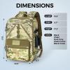 imageKastKing KarryAll KastMate Fishing Tackle BackpackWaterResistant Tackle Bag With 2 Rod HoldersFishing Gear and Equipment With Large Gear StorageBlackD Khaki Camo