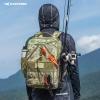 imageKastKing KarryAll KastMate Fishing Tackle BackpackWaterResistant Tackle Bag With 2 Rod HoldersFishing Gear and Equipment With Large Gear StorageBlackD Khaki Camo