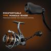 imageKastKing Kestrel Carbon Spinning and Ice Fishing Reel 1000 SFS Carbon Body lightweight and weighs 46 Oz Full carbon fiber frame 101 stainlesssteel double shielded Ball Bearings 621 Gear Ratio