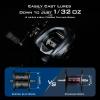 imageKastKing Kestrel Elite Baitcasting Fishing Reel Finesse Baitcaster Lightest Easily Cast Lures Down to 132 oz 111 Double Shielded BB Available in 841 and 751 Gear RatiosKestrel Elite  44oz