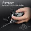 imageKastKing Kestrel Elite Baitcasting Fishing Reel Finesse Baitcaster Lightest Easily Cast Lures Down to 132 oz 111 Double Shielded BB Available in 841 and 751 Gear RatiosKestrel Carbon  45oz