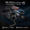 imageKastKing Kestrel Elite Baitcasting Fishing Reel Finesse Baitcaster Lightest Easily Cast Lures Down to 132 oz 111 Double Shielded BB Available in 841 and 751 Gear RatiosKestrel Elite  44oz