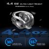 imageKastKing Kestrel Elite Baitcasting Reel Magnesium Frame BFS Finesse Fishing Reel Lightest on Market at only 44 Ounces Easily Cast Lures Down to 116 oz 111 Double Shielded BB 841 Gear Ratio