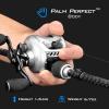 imageKastKing MegaJaws Baitcasting Fishing Reel New AutoMag Dual Braking System Baitcaster Fishing Reel Only 67oz 1764 LBs Carbon Fiber Drag 111 Shielded BB High Speed 541 to 911 Gear RatiosDLeft HandedGreat White541