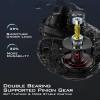 imageKastKing MegaJaws Baitcasting Fishing Reel New AutoMag Dual Braking System Baitcaster Fishing Reel Only 67oz 1764 LBs Carbon Fiber Drag 111 Shielded BB High Speed 541 to 911 Gear RatiosALeft HandedBlacktip721