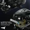 imageKastKing MegaJaws Elite Baitcasting Reels Patented AMB System Eliminating Backlashes Flipping Switch Function 64oz Aluminum Frame Fishing Reel with Carbon Fiber Side CoversBRightDark Galaxy721Flipping Switch