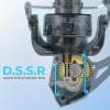 imageKastKing MegaJaws Elite Spinning Fishing Reel  621521 Gear Ratio Fishing Reel 395Lbs Max Drag Ultra Lightweight ampamp Powerful 101 Stainless BB for SaltwaterFreshwater Aerodynamic Reel RotorAPelagic BlueMegaJawsNyliPlex