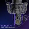 imageKastKing MegaJaws Elite Spinning Fishing Reel  621521 Gear Ratio Fishing Reel 395Lbs Max Drag Ultra Lightweight ampamp Powerful 101 Stainless BB for SaltwaterFreshwater Aerodynamic Reel RotorBPurpleMegaJaws EliteAluminum Alloy