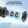 imageKastKing MegaJaws Elite Spinning Fishing Reel  621521 Gear Ratio Fishing Reel 395Lbs Max Drag Ultra Lightweight ampamp Powerful 101 Stainless BB for SaltwaterFreshwater Aerodynamic Reel RotorAPelagic BlueMegaJawsNyliPlex