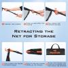 imageKastKing Pontus Fishing Net Foldable ampamp Lightweight Landing Net with Built in Length Scale Strength Aluminum Handle Fishing Gear and Gift for MenHoop Size 18extendable