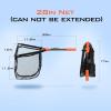 imageKastKing Pontus Fishing Net Foldable ampamp Lightweight Landing Net with Built in Length Scale Strength Aluminum Handle Fishing Gear and Gift for MenHoop Size 16not Extendable