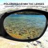 imageKastKing Raccoon Polarized Sport Sunglasses for Men and Women Wide Temple Wrap Ideal for Driving Fishing Cycling RunningC Gloss Tal Light Gray Frame  Smokeblue Ocean Mirror