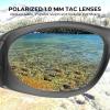 imageKastKing Raccoon Polarized Sport Sunglasses for Men and Women Wide Temple Wrap Ideal for Driving Fishing Cycling RunningGmatte Smoke Crystal Frame  Copperburgundy Mirror