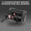 imageKastKing ReKon Round Baitcasting Fishing Reel Saltwater Inshore Surf Trolling Reel Up to 30LBS Powerful Max Drag Conventional Reel for Catfish Musky Bass Durable Graphite Frame for SaltwaterB Line Counter Size20 Left Handed