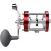 imageKastKing Rover Round Baitcasting Fishing Reel Perfect Conventional Reel for Catfish SalmonSteelhead Striper Bass and Inshore Saltwater Fishing Reel Reinforced Metal BodyRed
