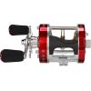 imageKastKing Rover Round Baitcasting Fishing Reel Perfect Conventional Reel for Catfish SalmonSteelhead Striper Bass and Inshore Saltwater Fishing Reel Reinforced Metal BodyRed